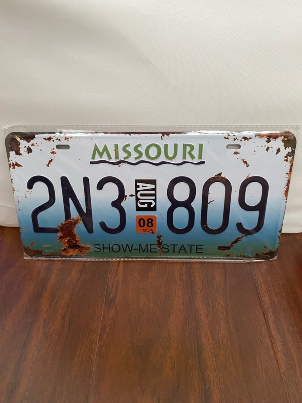 Missouri License Plate